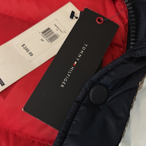 TOMMY HILFIGER NWT MEN’S Jacket RED WHITE BLUE SZ: SMALL - Picture 6 of 6
